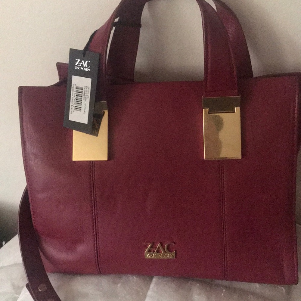 ZAC Zac Posen top handle with crossbody strap